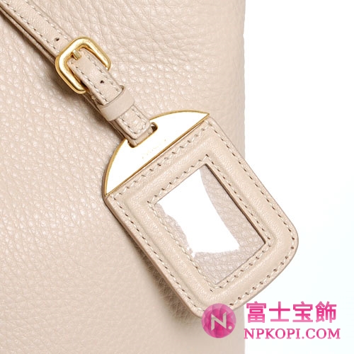 プラダ（PRADA）VITELLO DAINO　レディース2wayトートバッグ　サンドベージュ　BN1713-BBE-036 